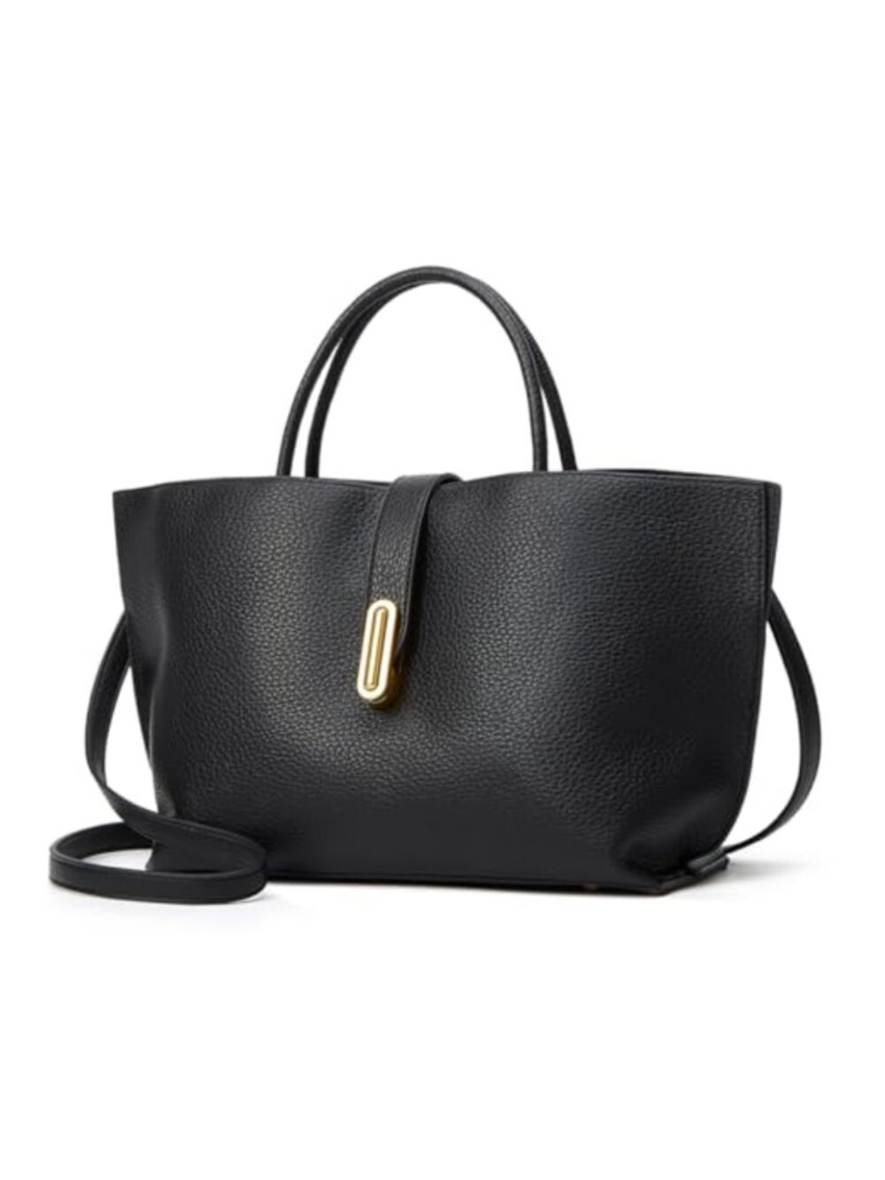 Vegan Leather Tote Bucket Bag Y2K Large Hobo Shoulder Handbag